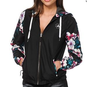 ninth hall kelis floral windbreaker
